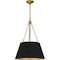 Quoizel Aberdale 4-Light Matte Black Pendant QP5597MBK - alternate 5